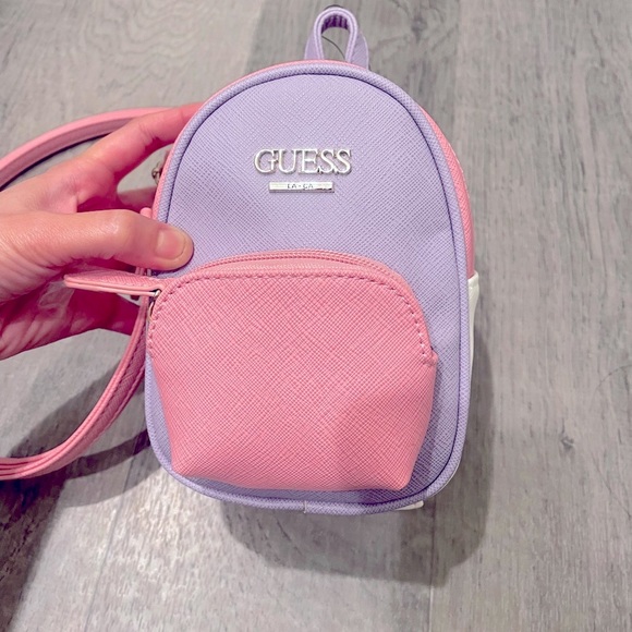 Guess Handbags - Guess Evan Color-Block Mini Crossbody Backpack. NWT.